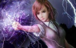 Enchantress With Lightning