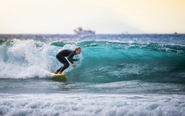 Enjoy Surfing Waves