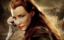Evangeline Lilly The Hobbit: The Desolation Of Smaug
