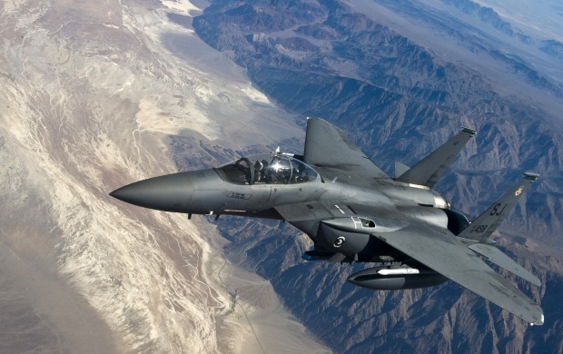 F-15E Strike Eagle Aircraft (click to view)