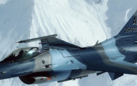 F-16 Fighting Falcon Blue