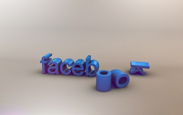 Facebook Blue 3D (click to view)