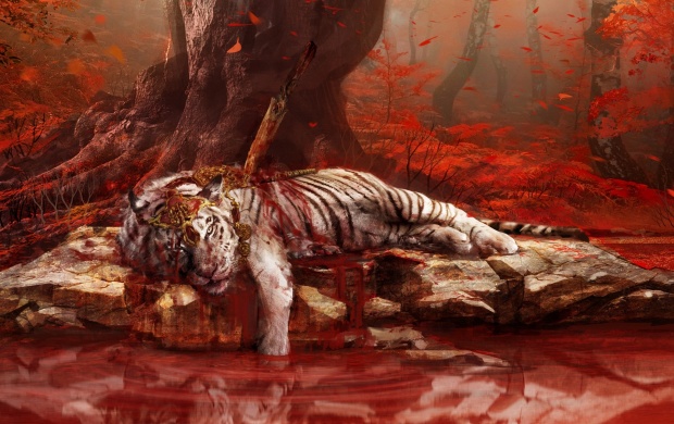 Far Cry 4 Dead White Tiger