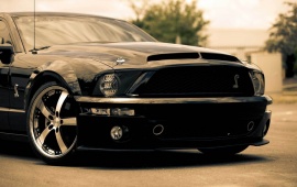 Ford Mustang Shelby Gt500 Cobra Black