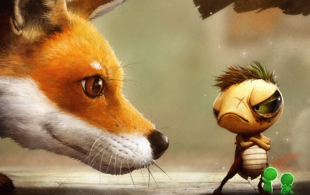 Fox And Neformal Beetle (click to view)