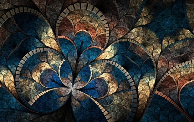 Fractal Pattern Abstract Curves (click to view)