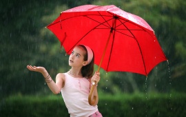 Girls In Rain