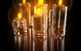 Glass Candle