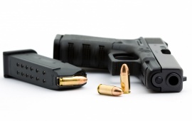 Glock Gun And Bullets