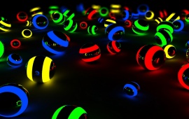 Glowing Balls