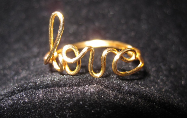 Gold Love Ring (click to view)