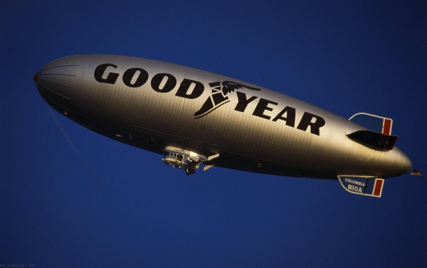 Goodyear Airship (click to view)