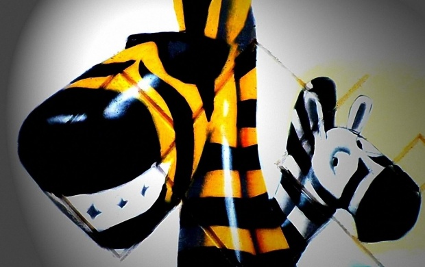 Graffiti - Zebra (click to view)