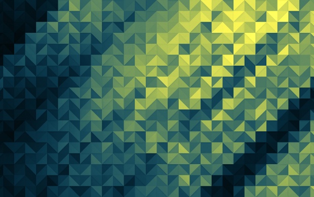 Green Triangles Pattern (click to view)