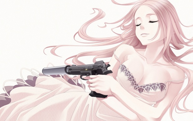 Gun Anime Girl