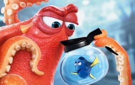 Hank And Dory In Finding Dory