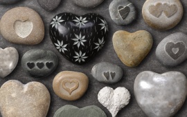 Heart Shaped Stones
