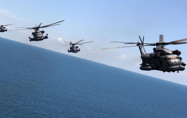 Helicopters On Sky (click to view)