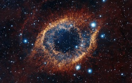 Helix Nebula Infrared