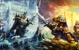 Heroes Of The Storm Battle Of Arthas And Sylvanas
