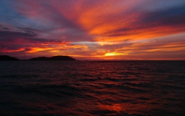 Horizon Sunset Sky