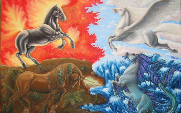 Horses Of The Four Elements