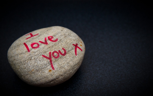 I Love You On Stone (click to view)