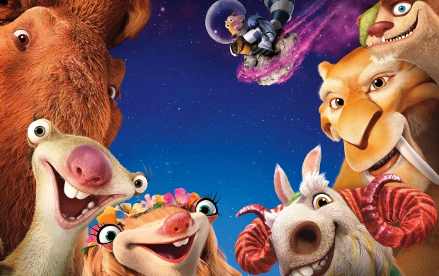 Ice Age Collision Course 2016 Characters (click to view)