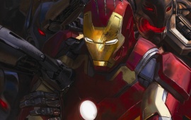 Iron Man Avengers: Age Of Ultron 2015