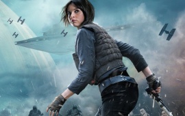 Jyn Erso Rogue One A Star Wars Story 4K