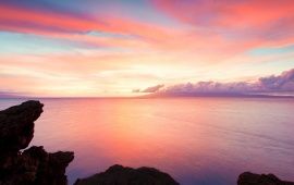 Kaanapali Sunrise Coast Hawaii