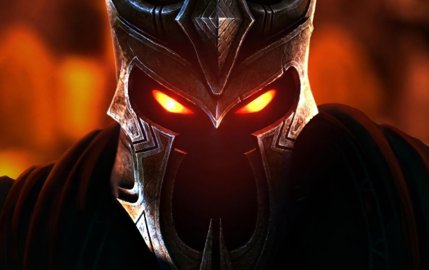 Knight with Fire Eyes (click to view)