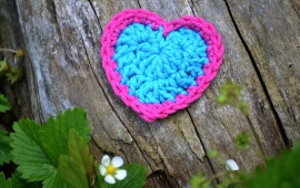Knitting Heart