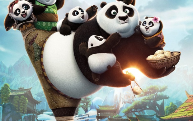 Kung Fu Panda 3 Cute Panda (click to view)