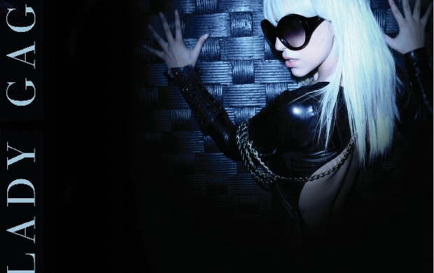 Lady GaGa In Black Goggles