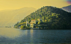 Lake Como Painting
