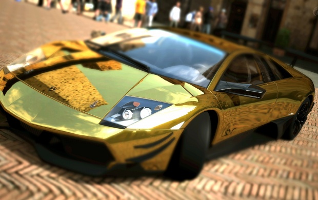 Lamborghini Murcielago SV Gold (click to view)