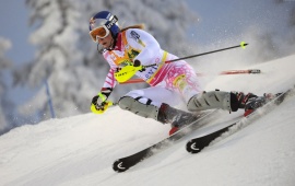 Lindsey Vonn Skiing