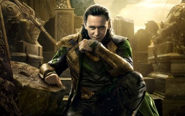 Loki Face The Dark World 2013