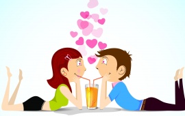 Love Couple Illustration