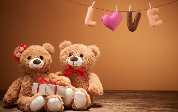 Love Sweet Heart Romantic Teddy (click to view)