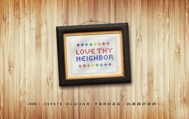 Love Thy Neighbor (click to view)