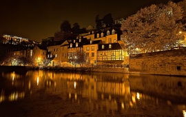 Luxembourg At Night
