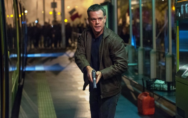 Matt Damon Riot Jason Bourne 2016