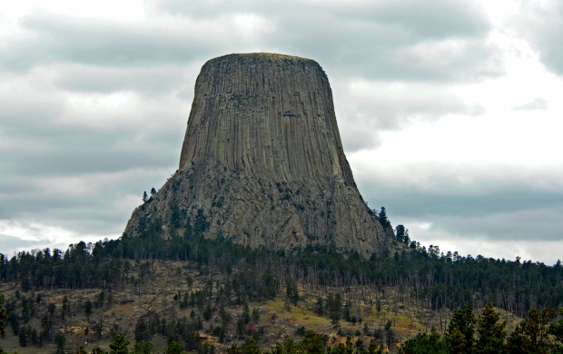 Mountain in the bell shape