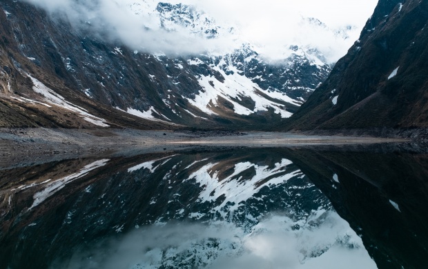 Mountain Lake Reflection (click to view)