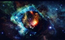 Nebula And Stars In Universe