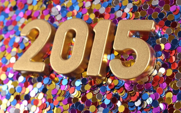 New Year Confetti 2015