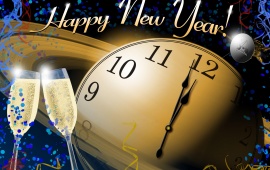 New Year Twelve O Clock