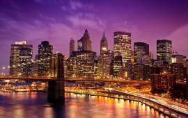 New York City Embankment Lights